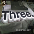 Letrero LED personalizado al aire libre